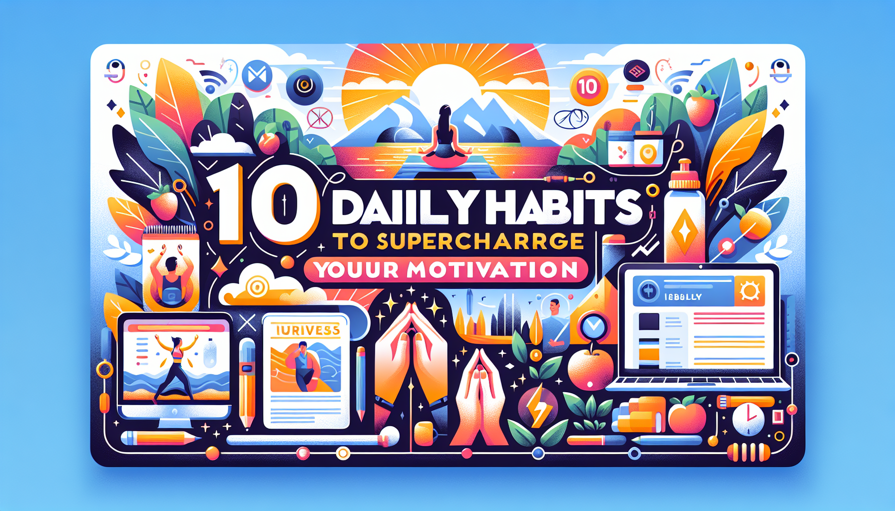 "10 Daily Habits to Supercharge Your Motivation"