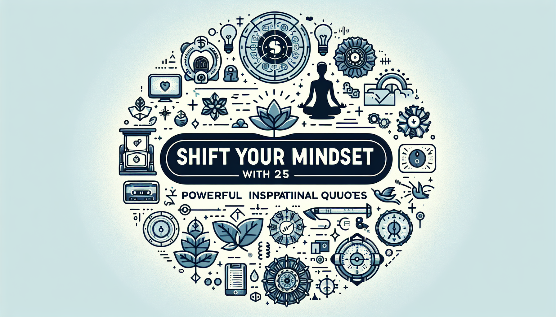"Shift Your Mindset with 25 Powerful Inspirational Quotes"