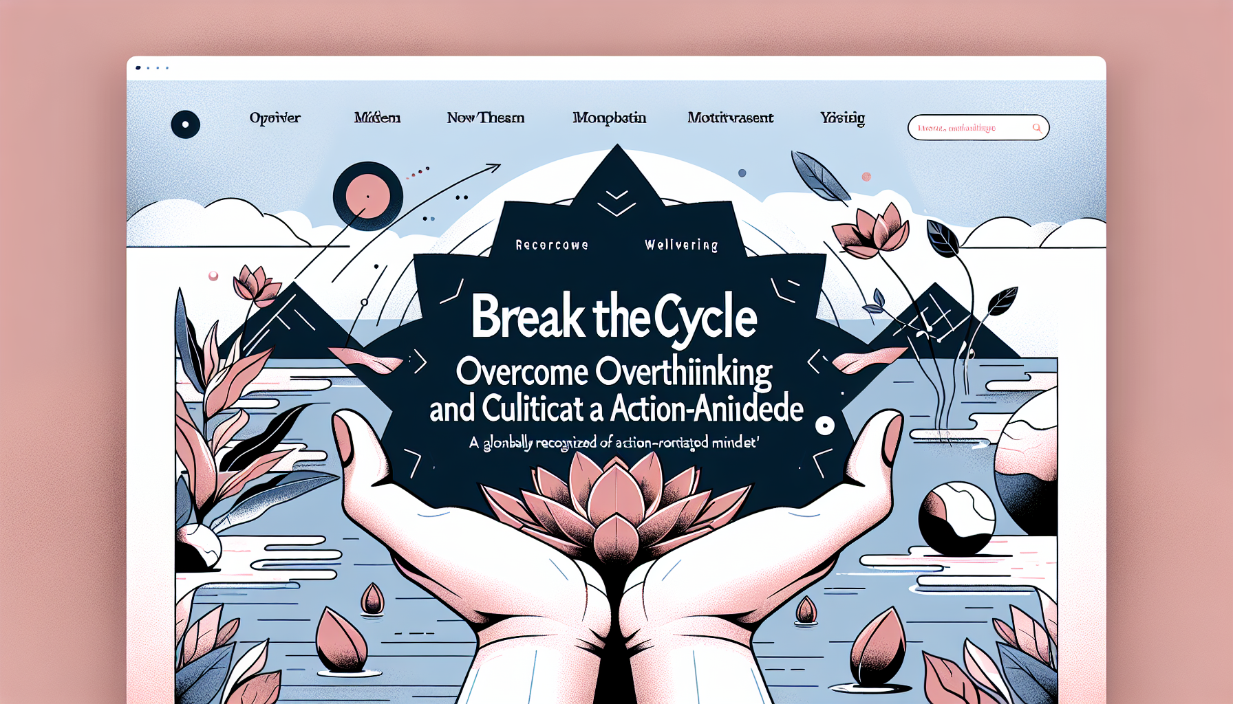 "Break the Cycle: Overcome Overthinking and Cultivate an Action-Oriented Mindset"