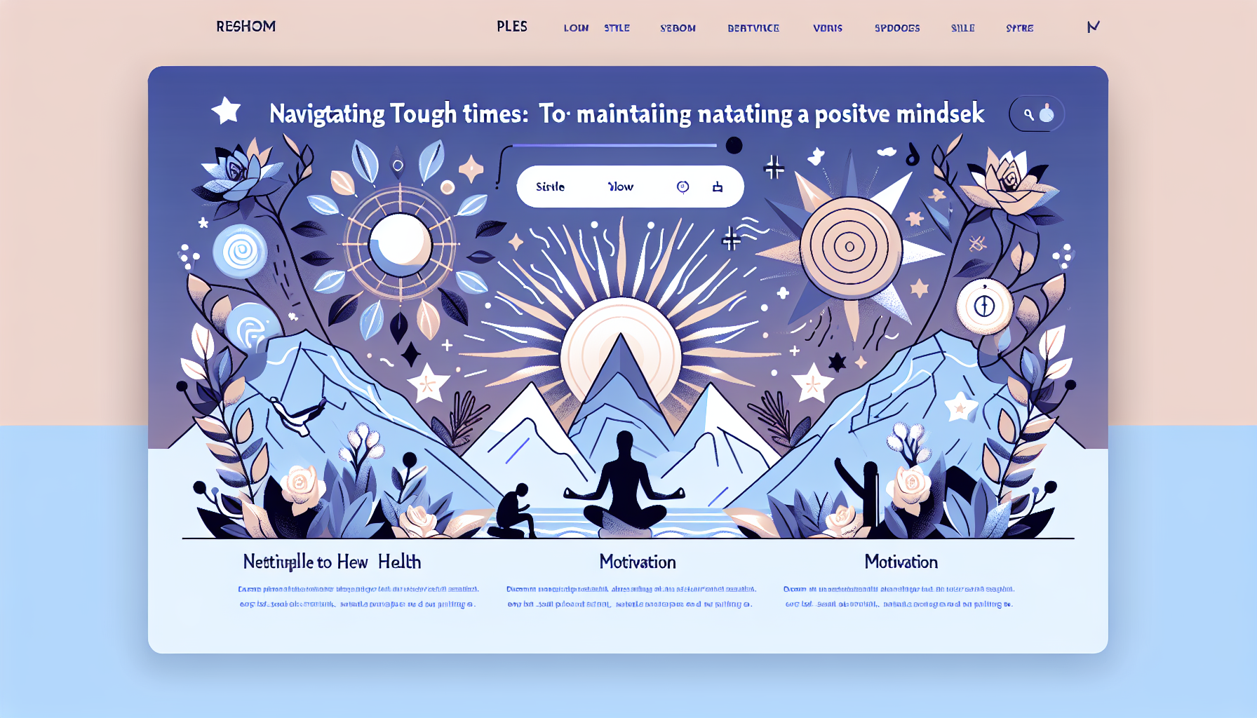 Navigating Tough Times: 10 Tips for Maintaining a Positive Mindset